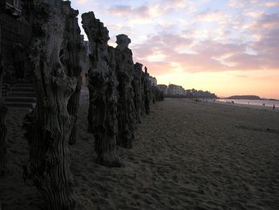 Las brisas de la cuchilla, en la identidad de Saint Malo disfrutan de las mareas más altas de Europa Durante su estancia